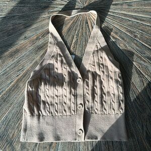 🆕WITH TAGS 🏷️! Calvin Klein Woman crop blouse size Med